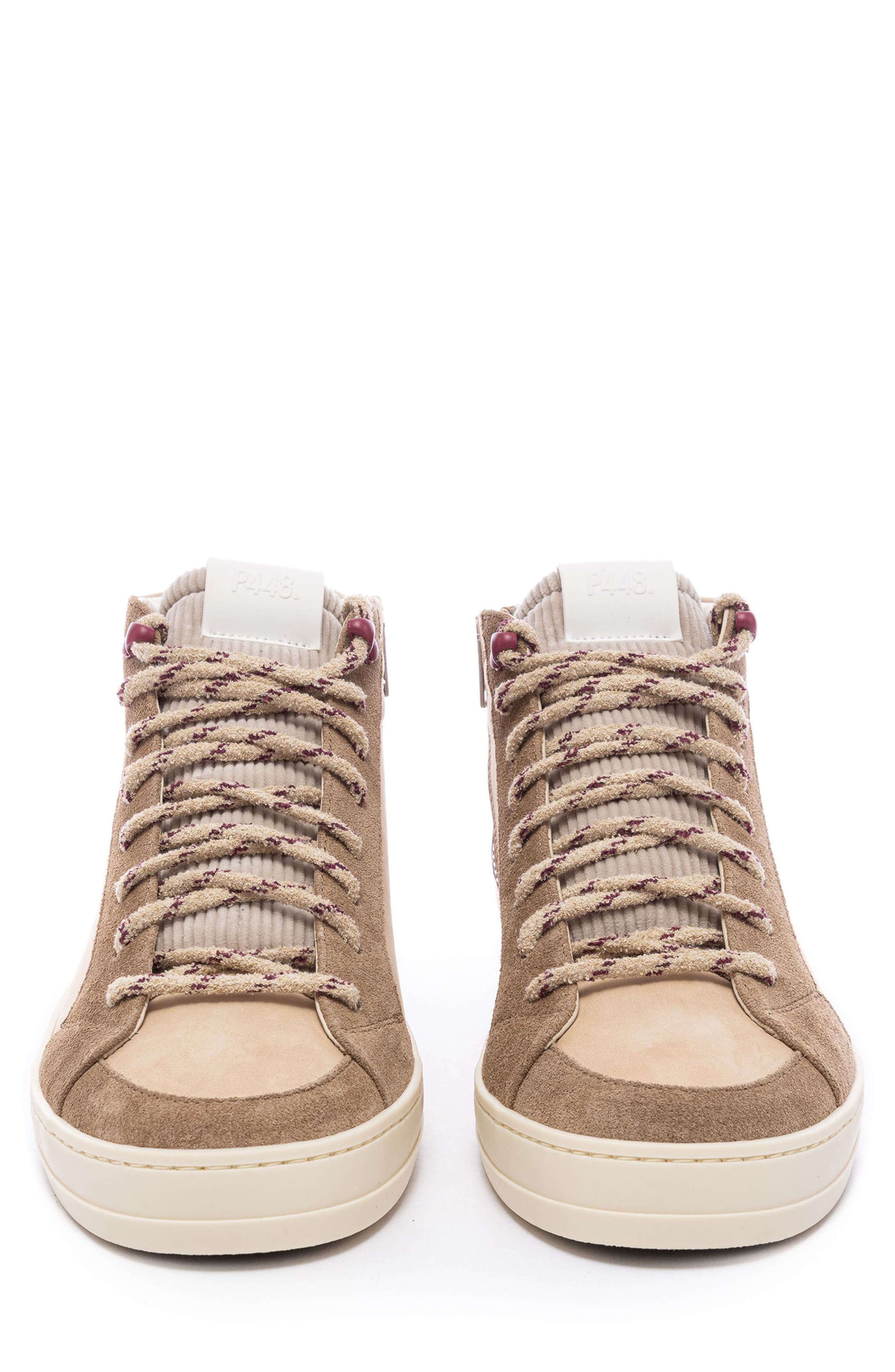 P448 Skater High Top Sneaker, Alternate, color, Havana/ Beige