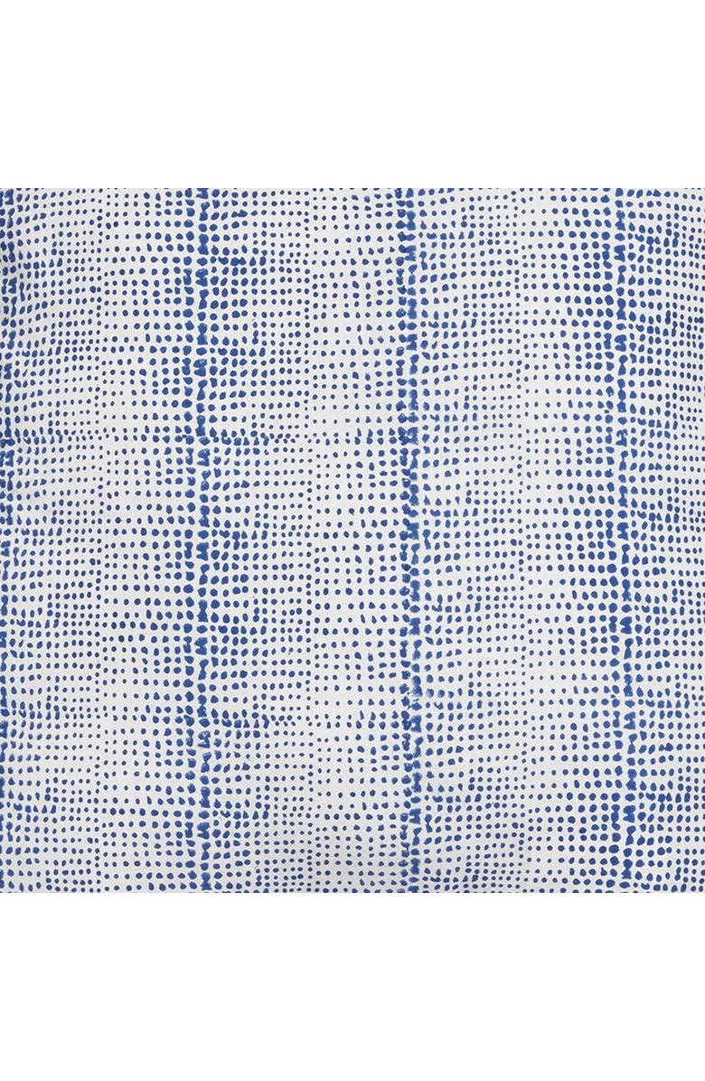 tag Blue Irregular Dot Block Cotton Throw Pillow Removable Insert, Alternate, color, Blue