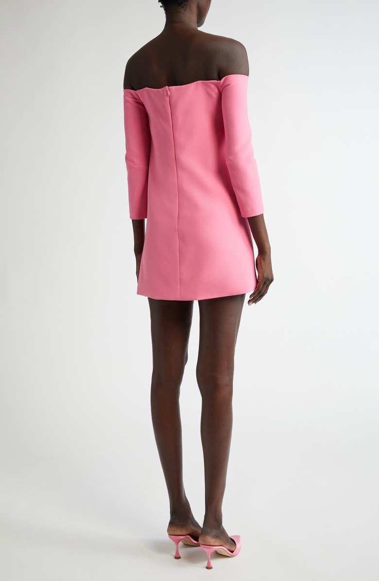 Carolina Herrera Off the Shoulder Minidress, Alternate, color, 