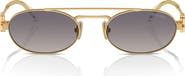 Miu Miu 53mm Oval Sunglasses