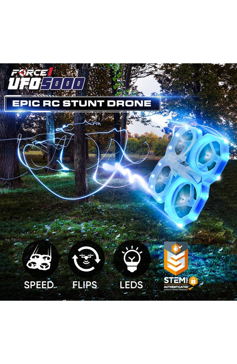 Force1 UFO 5000 Mini Drone, Alternate, color, White
