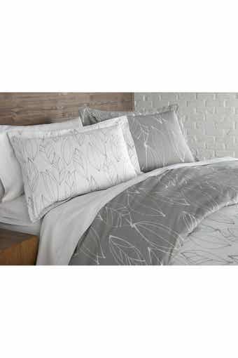 SOUTHSHORE FINE LINENS Premium Collection Ultra-Soft Modern Duvet Cover Sets - Modern Foliage