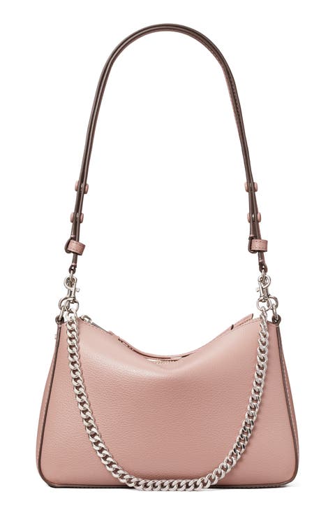 Small Perry Leather Shoulder Bag