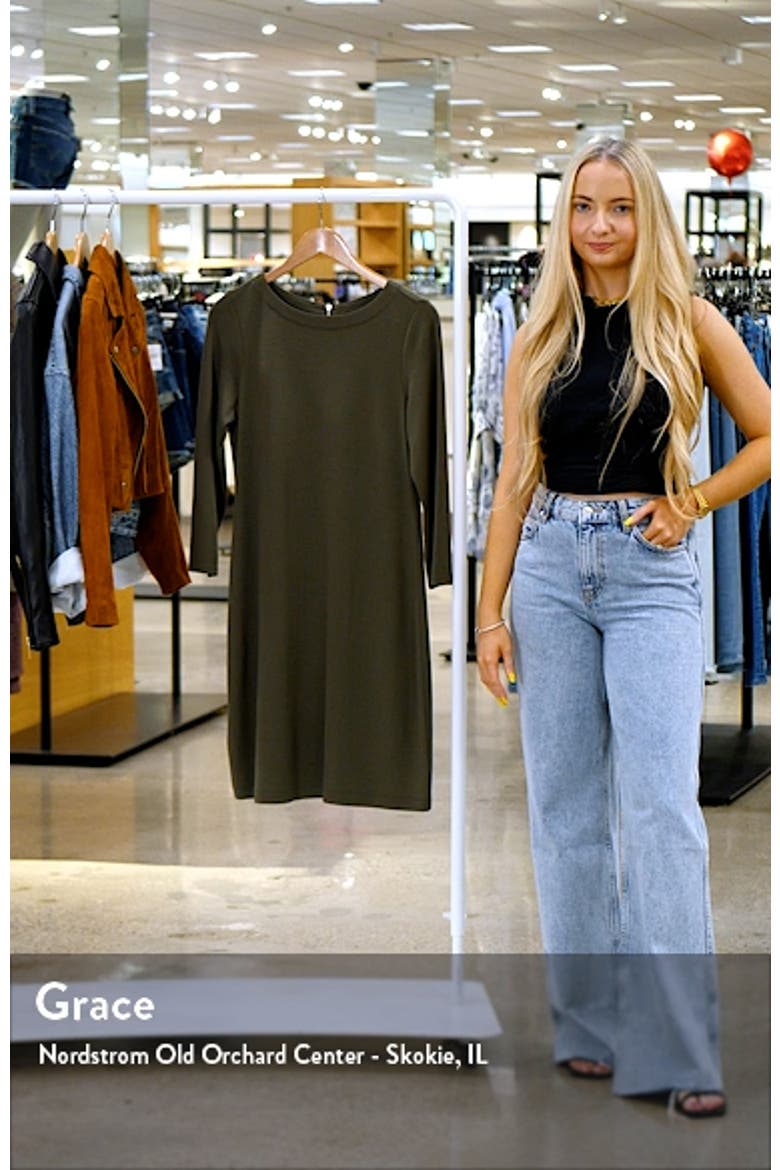 Darcy Three-Quarter Sleeve Minidress video