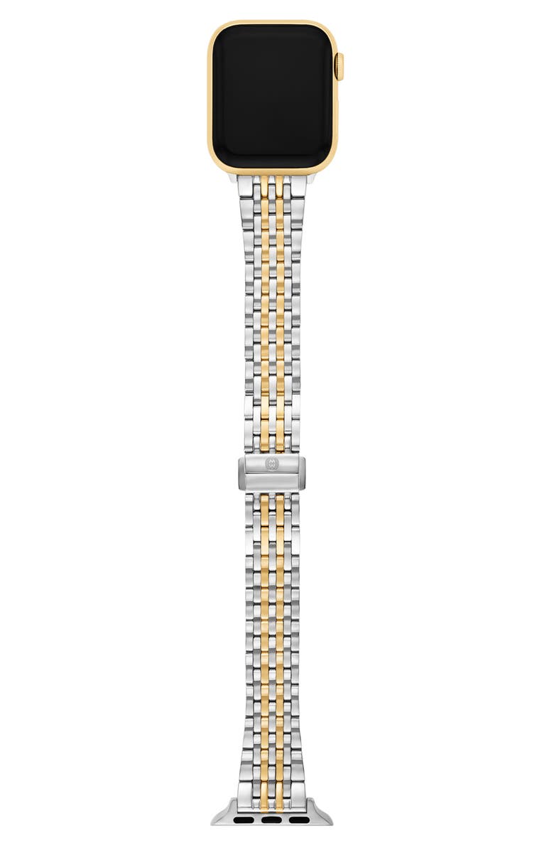 MICHELE Tapered Apple Watch<sup>®</sup> Bracelet Watchband, Alternate, color, Two Tone