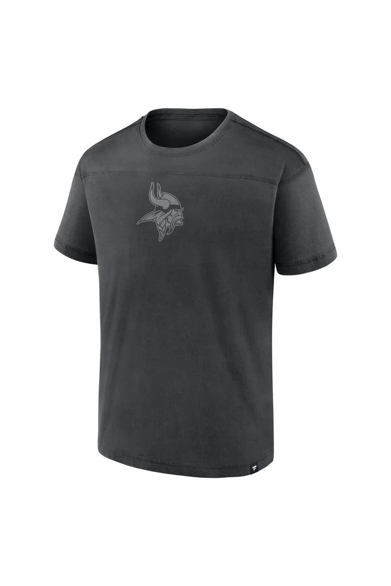 Men's Fanatics Black Minnesota Vikings Mini Tonal T-Shirt, Alternate, color, Black