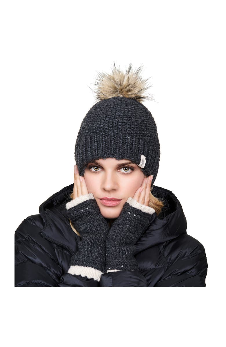 Nirvanna Designs Les Handwarmers, Alternate, color, Charcoal