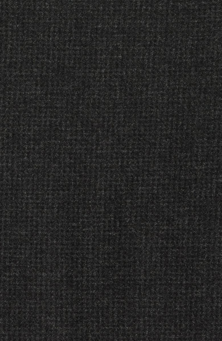 Robert Barakett Alexis Knit Zip-Up Shirt Jacket, Alternate, color, Charcoal