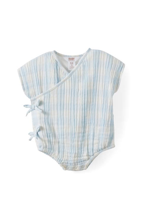 Organic Woven Cross Over Tie Bubbysuit