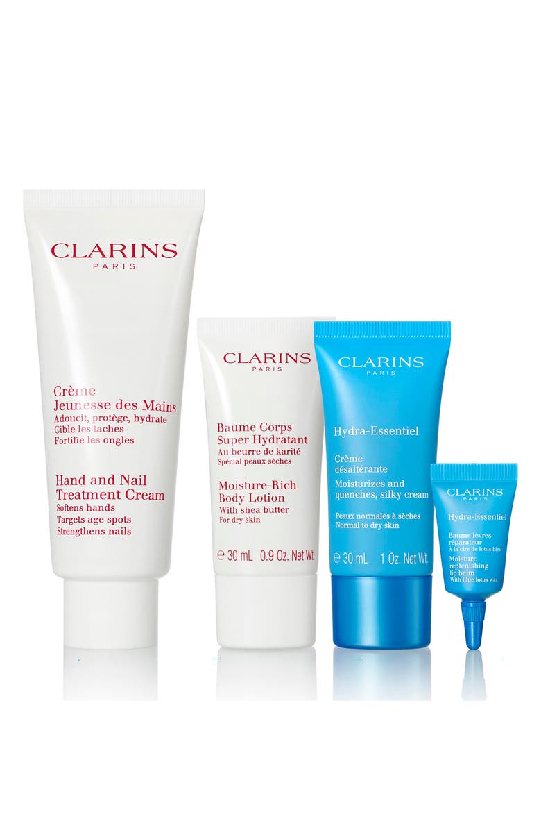 Clarins Face & Body Edit Set USD $71 Value, Main, color, 