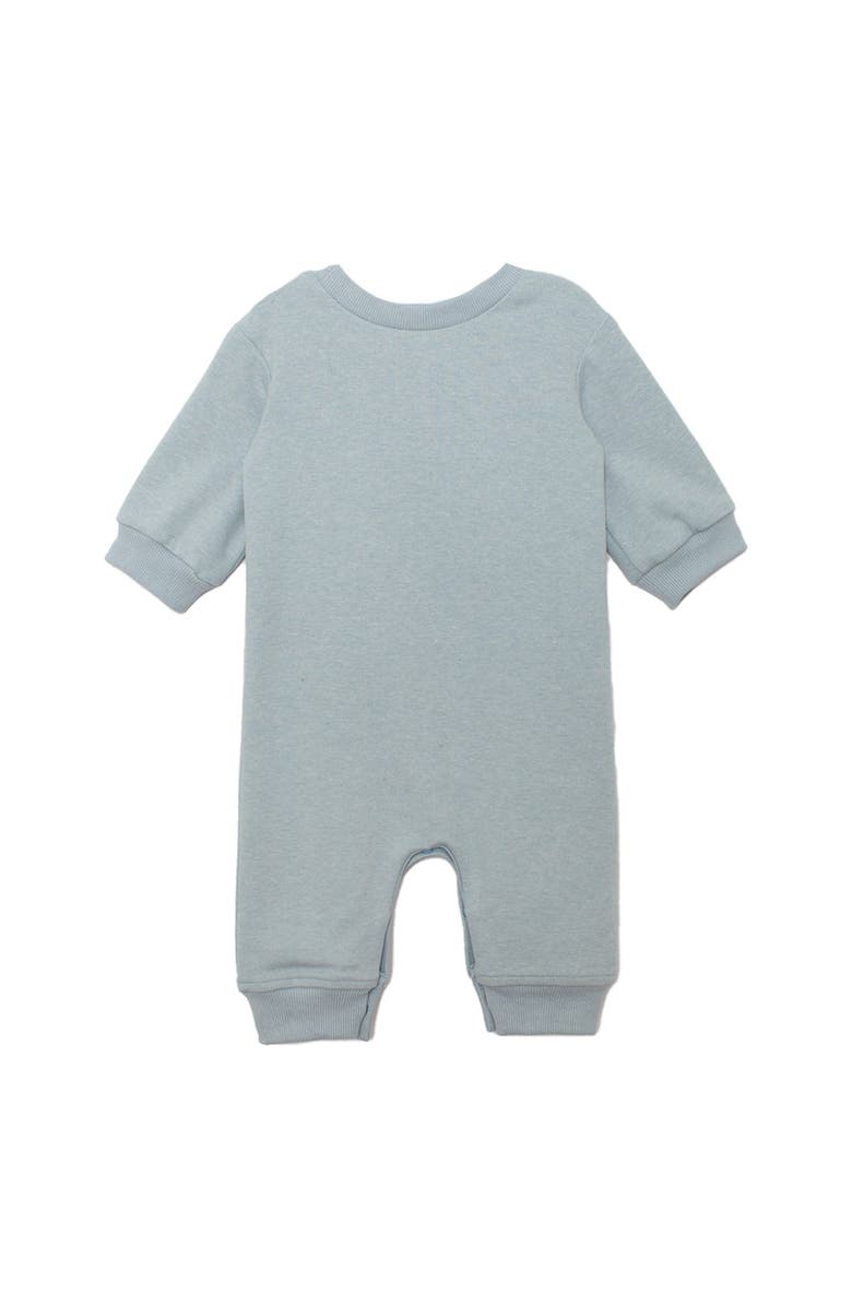 Beckett and Bear Aiden Romper, Alternate, color, Blue