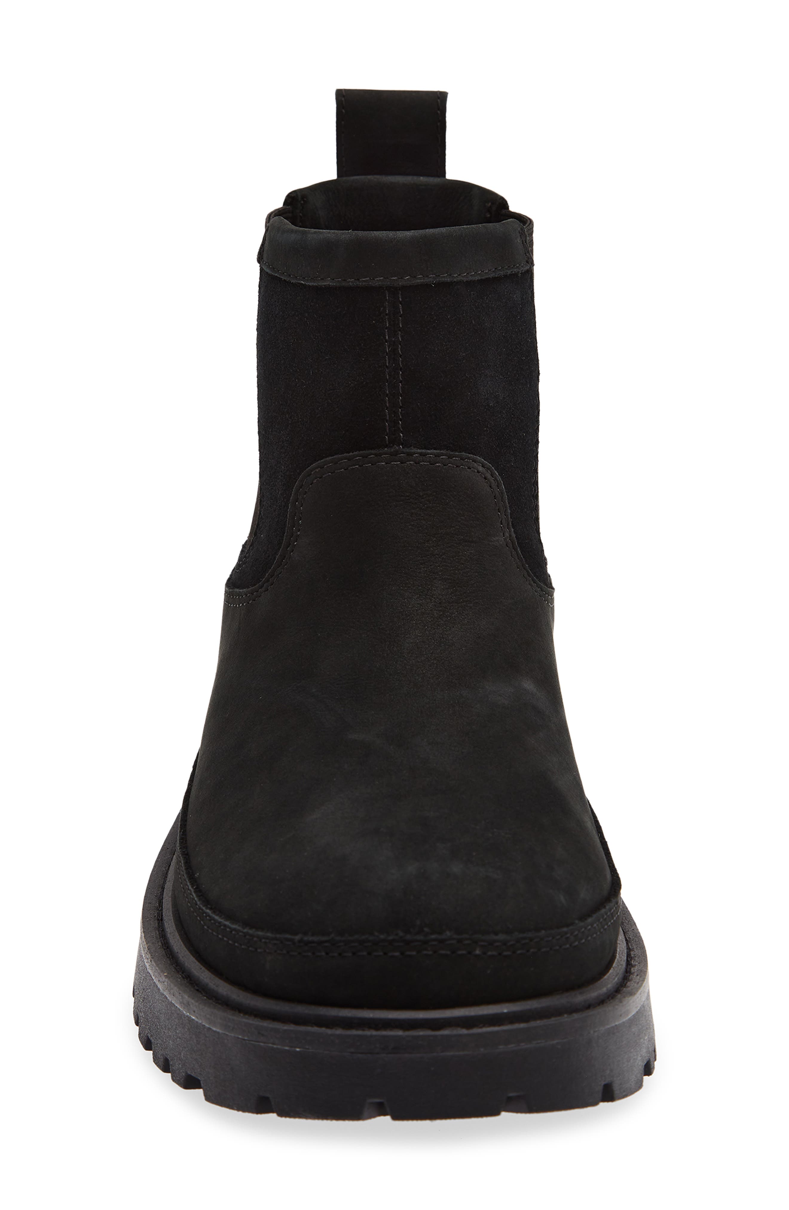 Birch Chelsea Boot, Alternate, color, BLACK