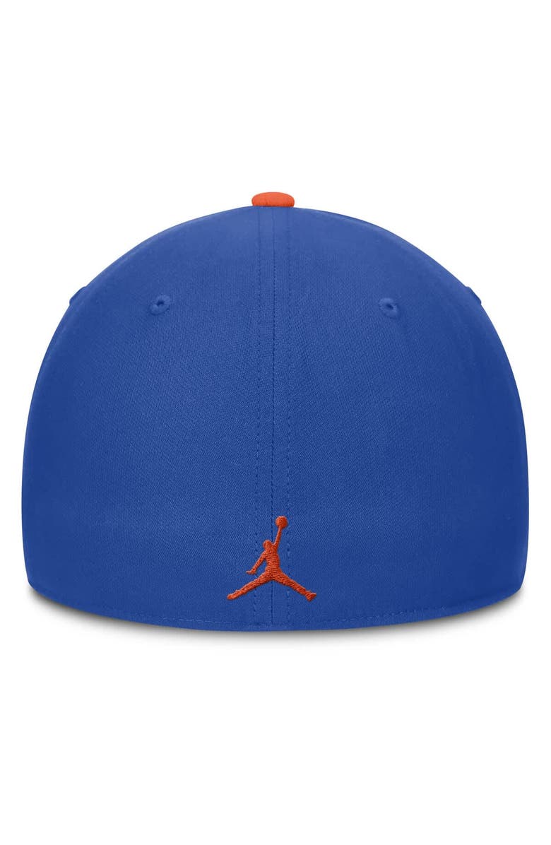 Jordan Brand Men's Jordan Brand Orange/Royal Florida Gators 2025 Sideline Rise Local Performance Flex Hat, Alternate, color, Orange