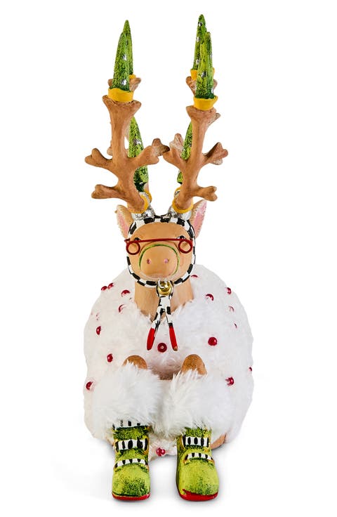 Patience Brewster Dash Away Reindeer Christmas Decoration