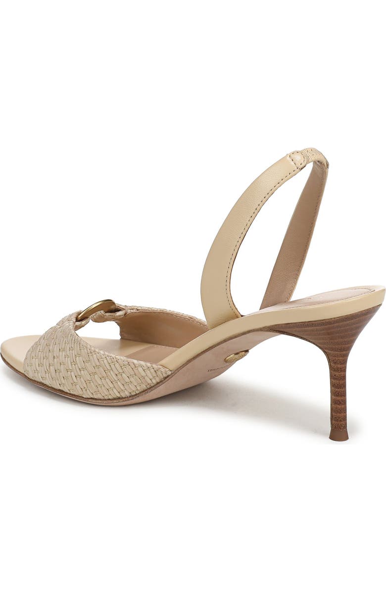 Veronica Beard Tia Slingback Sandal, Alternate, color, Natural