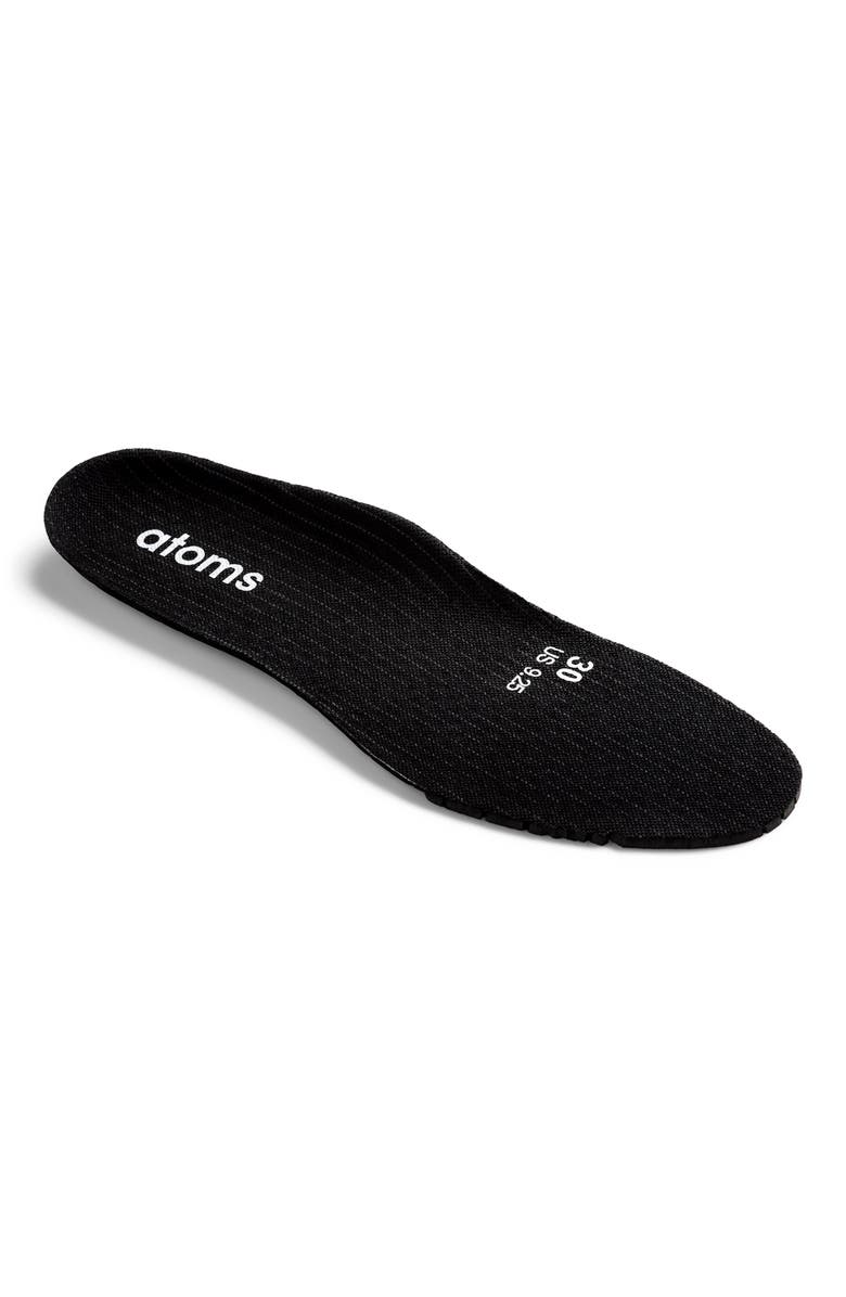 Atoms Model 000 Insoles, Alternate, color, Black