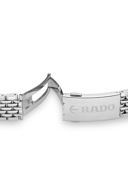 Rado Captain Cook Automatic Bracelet Watch, 37mm In Silver/blue/silver