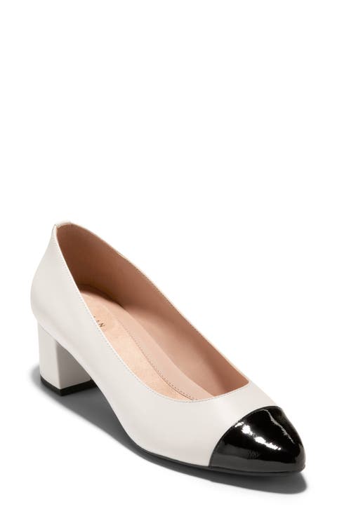 The Go-To Waterproof Block Heel Pump - Wide Width Available (Women)