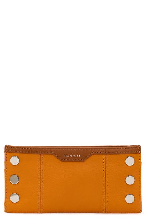 110 North Studded Leather Wallet