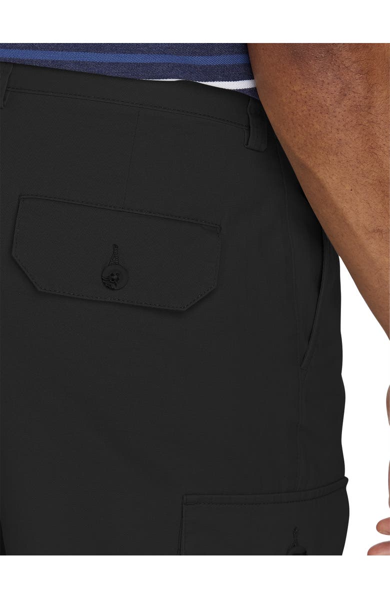 Harbor Bay by DXL Continuous Comfort Cargo Pants, Alternate, color, Black