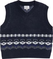 Damson Madder Rhona Wool Sweater Vest