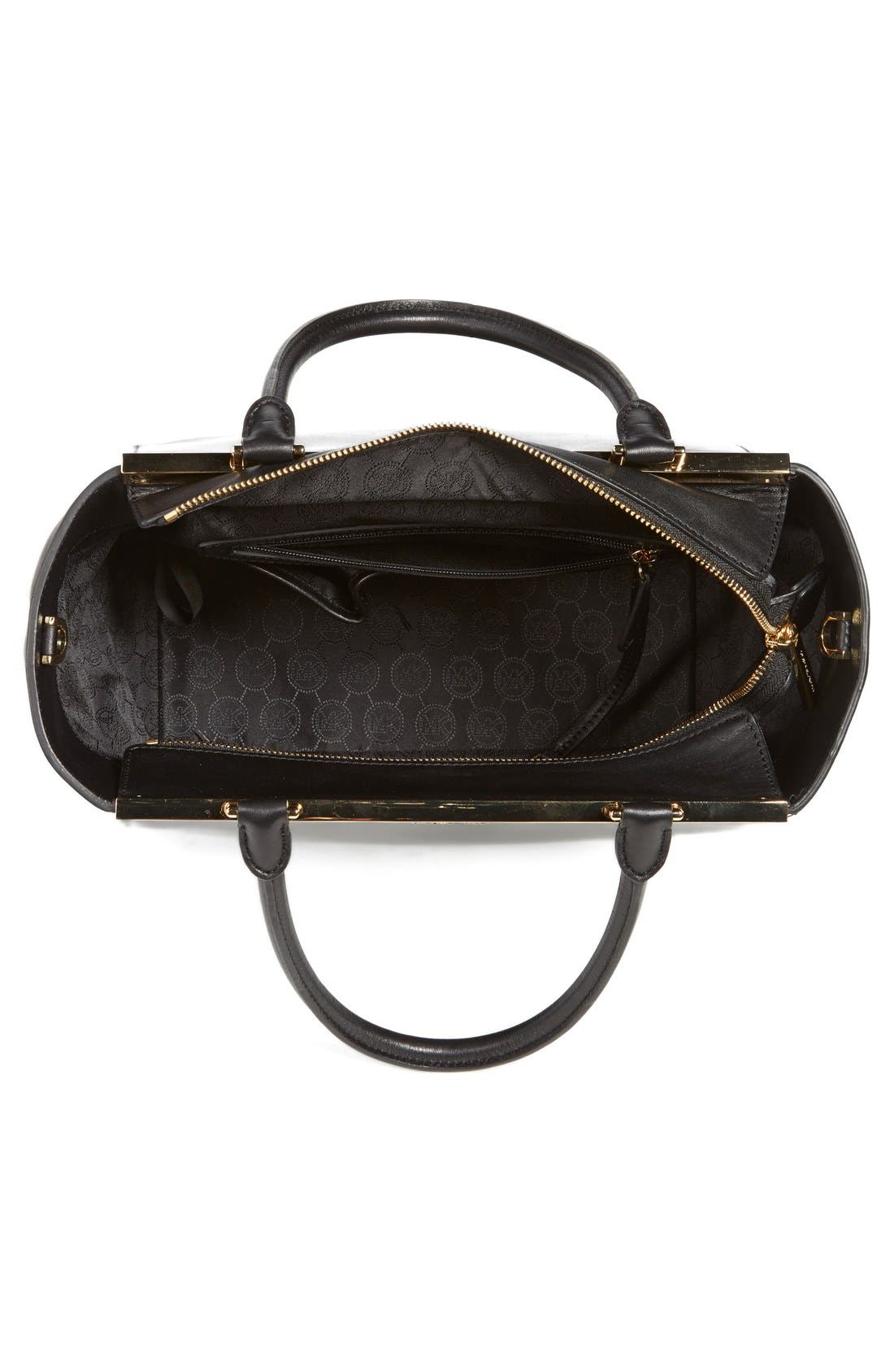 MICHAEL Michael Kors 'Large Lana' Leather Tote, Alternate, color, 