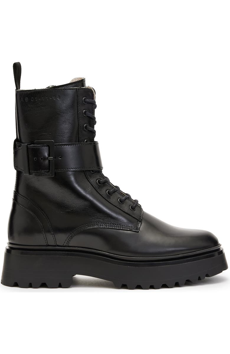 AllSaints Onyx Combat Boot, Alternate, color,