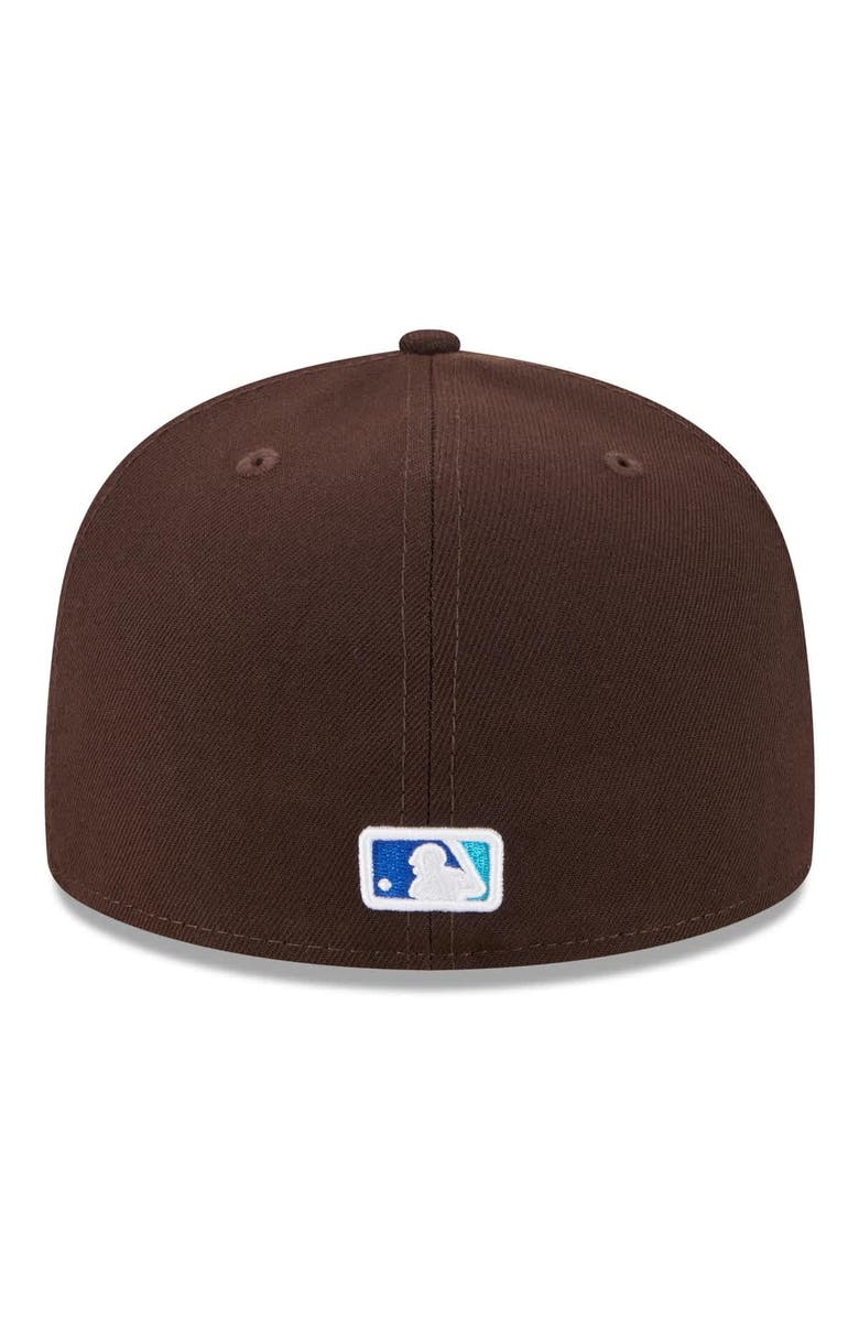 New Era Men's New Era  Brown San Diego Padres 2025 Big League Chew 59FIFTY Fitted Hat, Alternate, color, 
