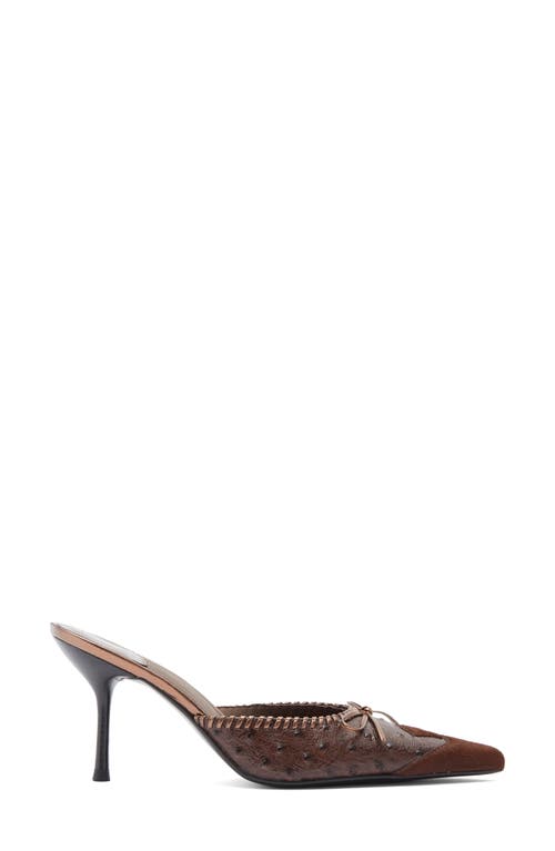 Jeffrey Campbell Clara Pointed Toe Pump In Brown