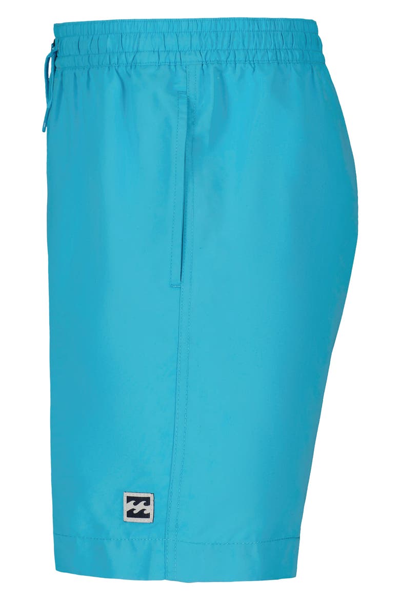 Kids' All Day Layback Swim Trunks, Alternate, color, AQUA