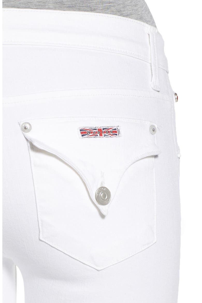 'Collin' Ankle Skinny Jeans, Alternate, color, WHITE