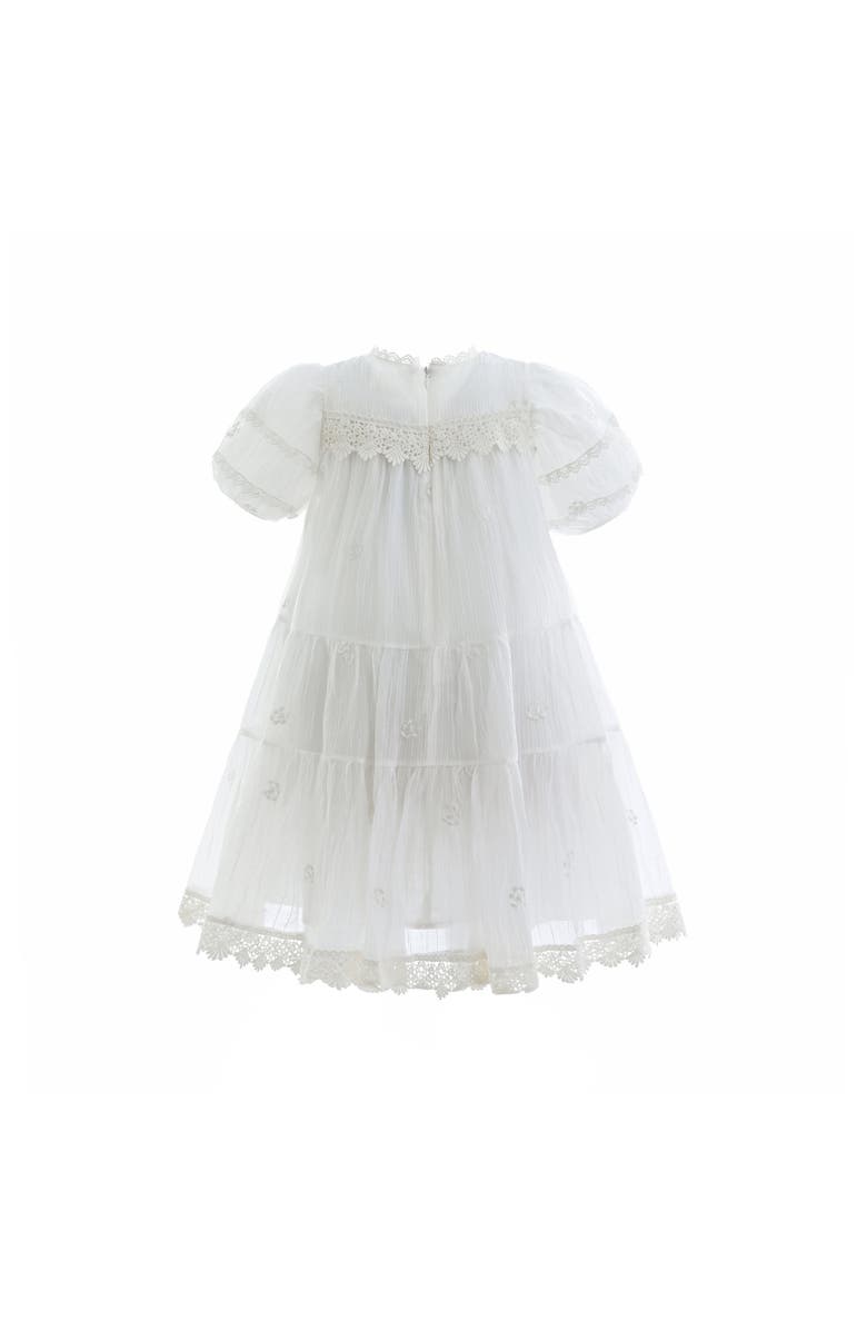 Sweet Cactus Lace Lined Bailey Dress, Alternate, color, White