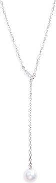 Mikimoto Akoya Cultured Pearl & Diamond Pavé Y-Necklace