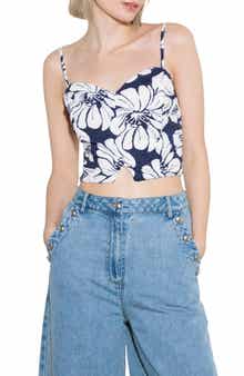 Textured Printed Camisole