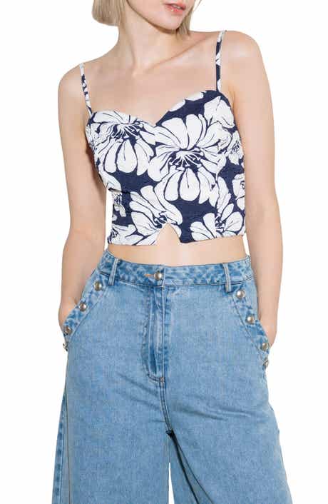 FREEMARKET Textured Printed Camisole