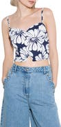 FREEMARKET Textured Printed Camisole