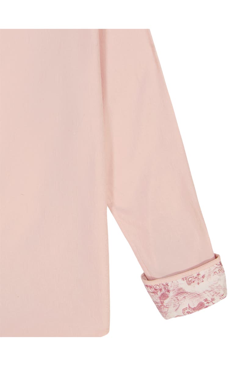 Robert Graham Odyssey Classic Fit Long Sleeve Stretch Cotton Button-Up Shirt, Alternate, color, Pink