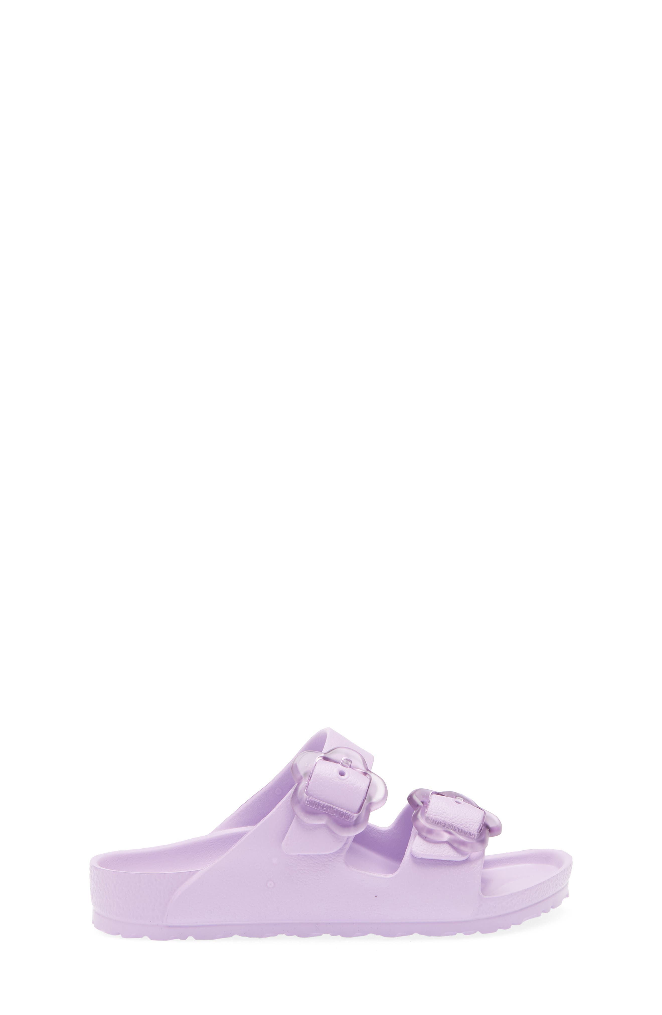 Kids' Arizona Flower Buckle Slide Sandal, Alternate, color, CROCUS