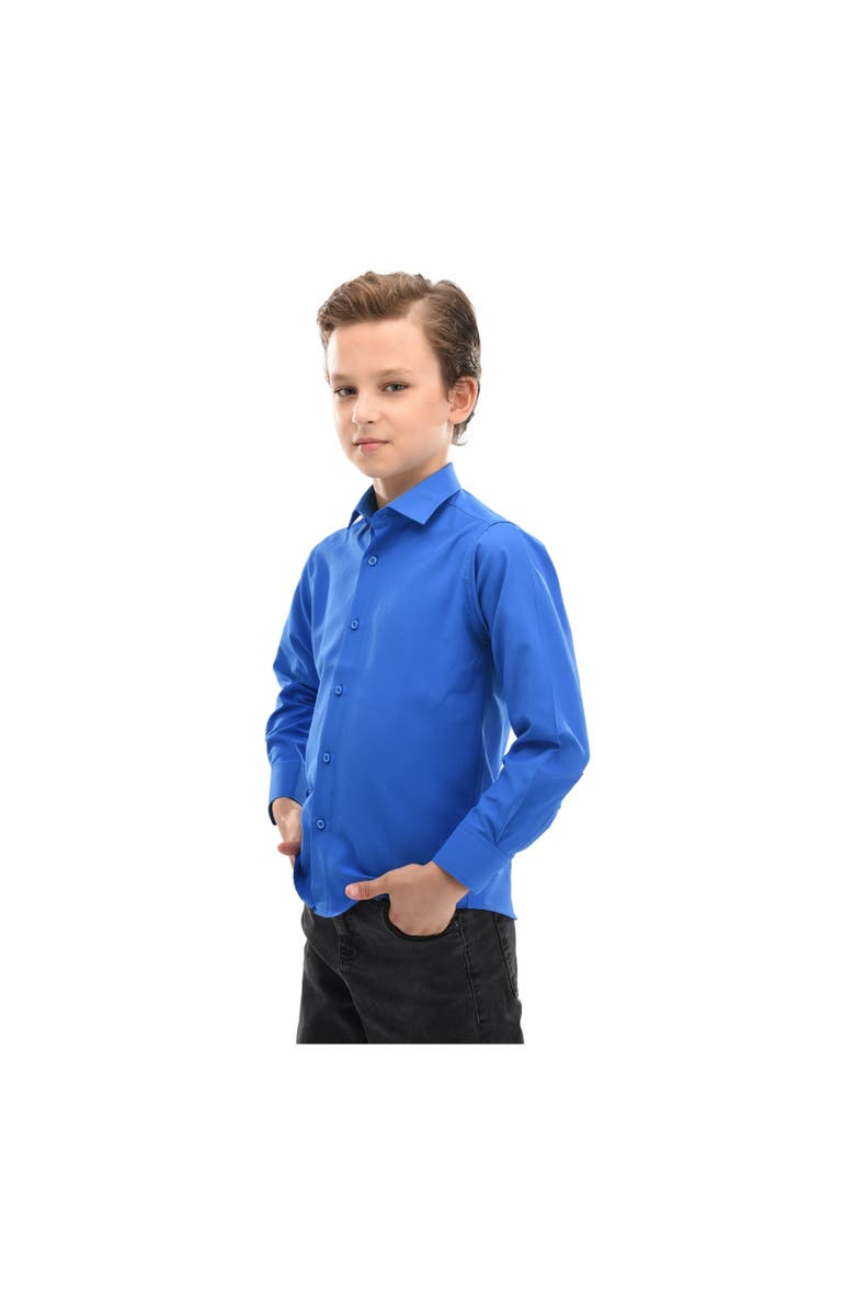 MOUSTACHE Dress Shirt, Alternate, color, Light Blue