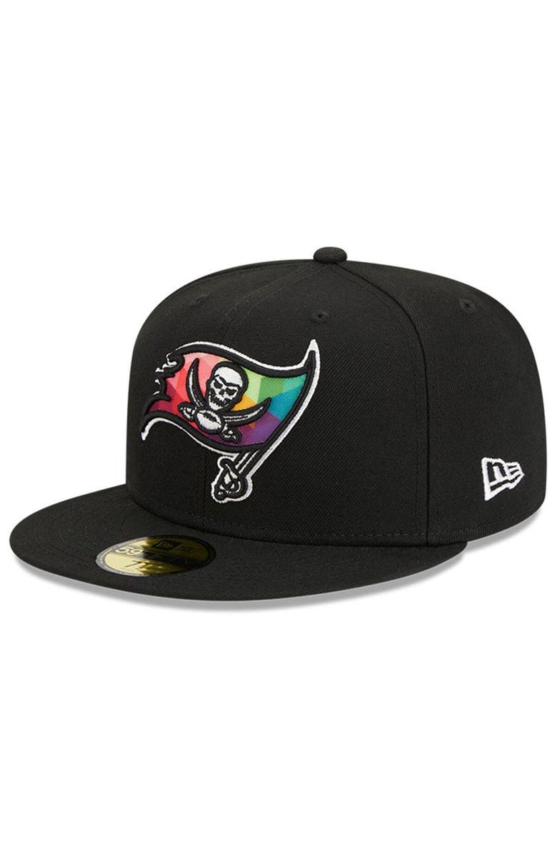 New Era Men's New Era  Black Tampa Bay Buccaneers 2023 NFL Crucial Catch 59FIFTY Fitted Hat, Main, color, 