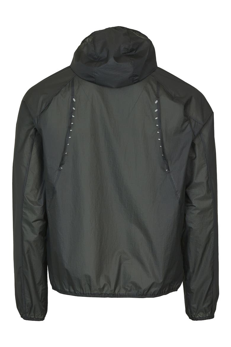 x PAF Zero Water Repellent Hooded Running Jacket, Alternate, color, MOLASSES