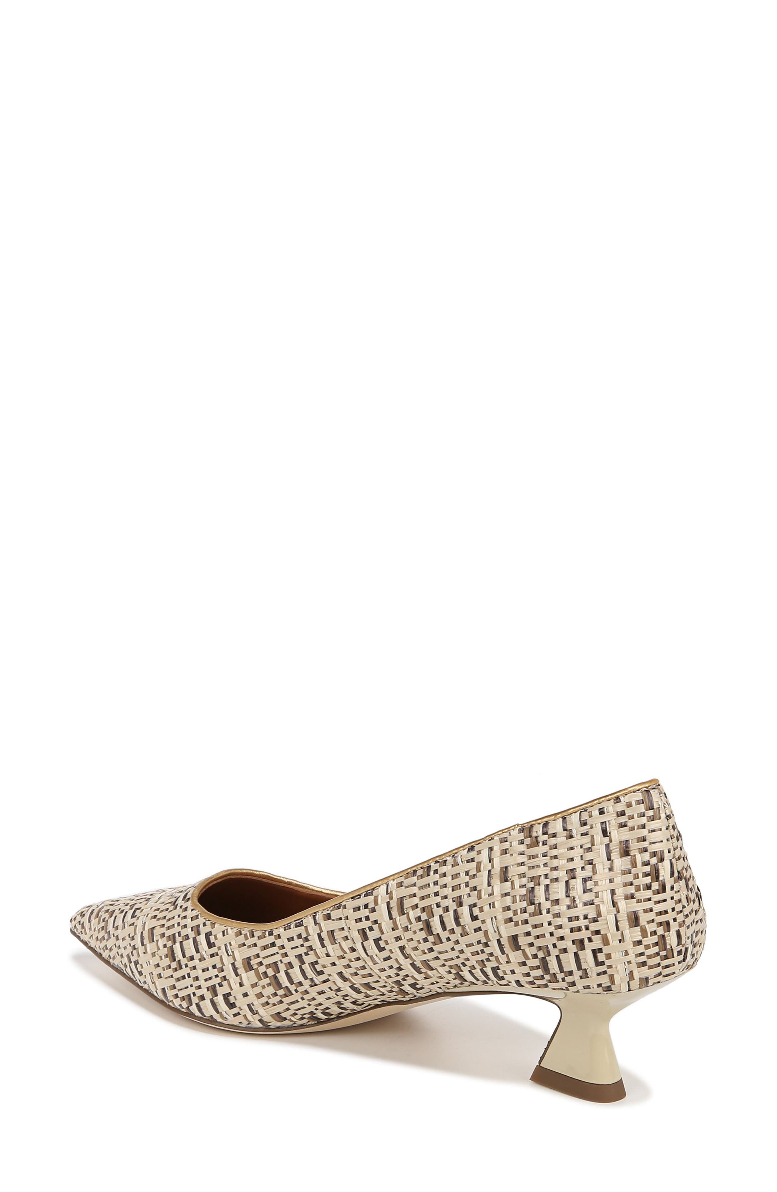 SARTO by Franco Sarto Diva Pointed Toe Kitten Heel Pump, Alternate, color, 