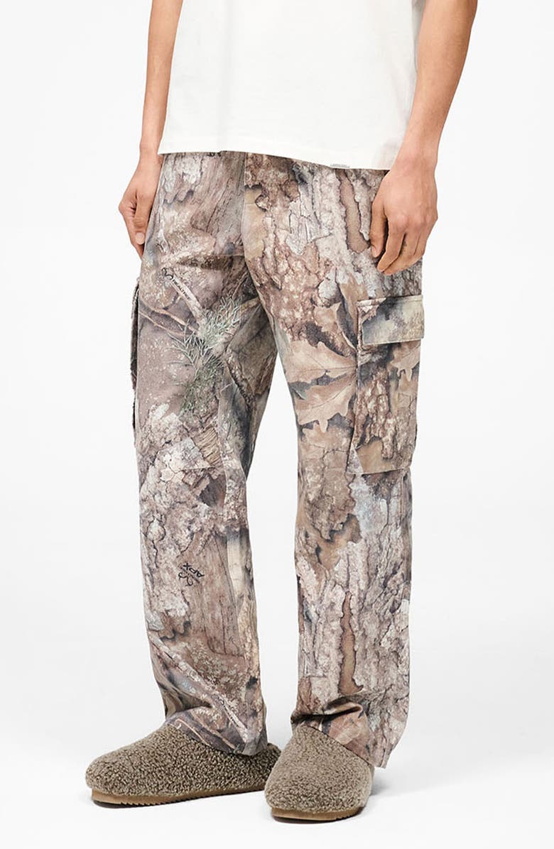 Represent x Realtree Camo Print Cargo Pants, Alternate, color, Camo
