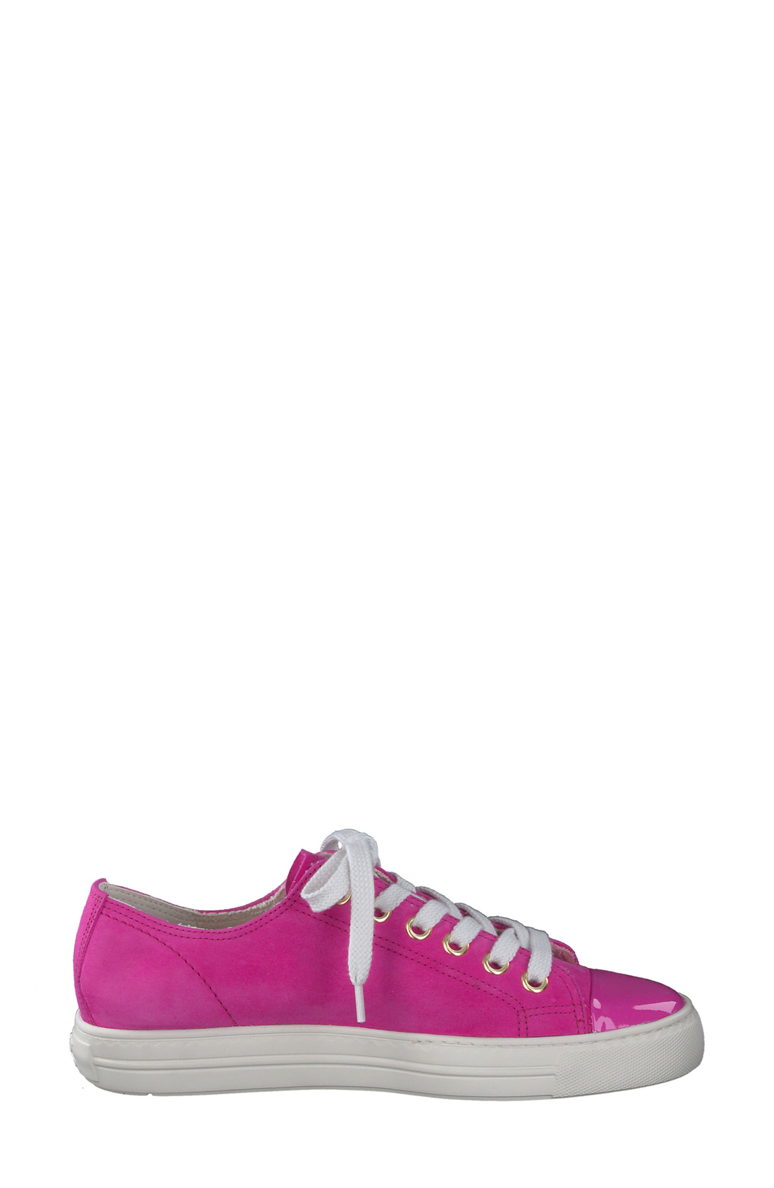 Sophie Sneaker, Alternate, color, PINK FLAMINGO COMBO