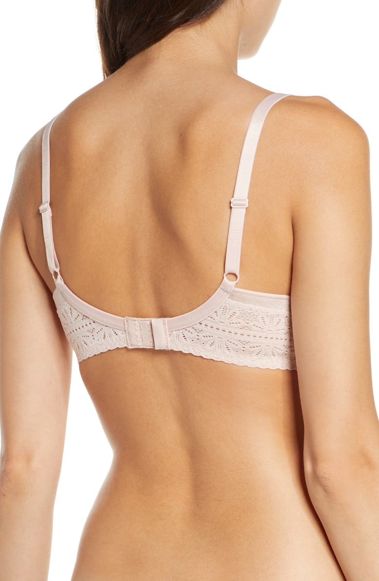 b.tempt'd by Wacoal Future Foundations Contour Underwire Bra, Alternate, color, Rose Smoke