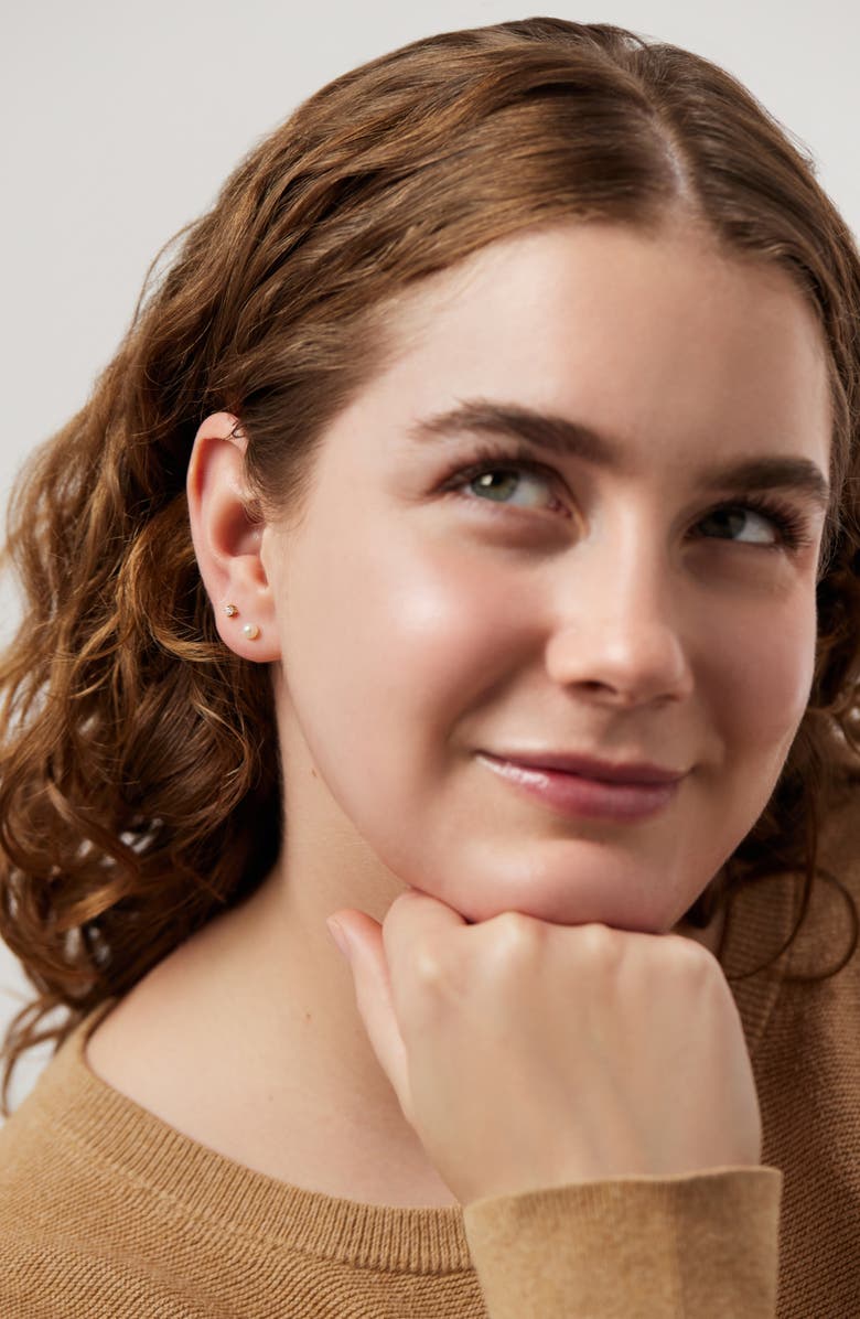 Ana Luisa Gold Stud Earrings - Gold Stud Set, Alternate, color, Gold