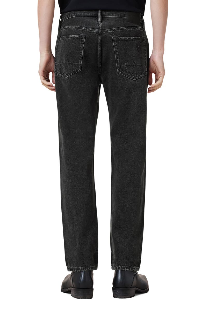 AllSaints Reid Repair Straight Leg Jeans, Alternate, color, 