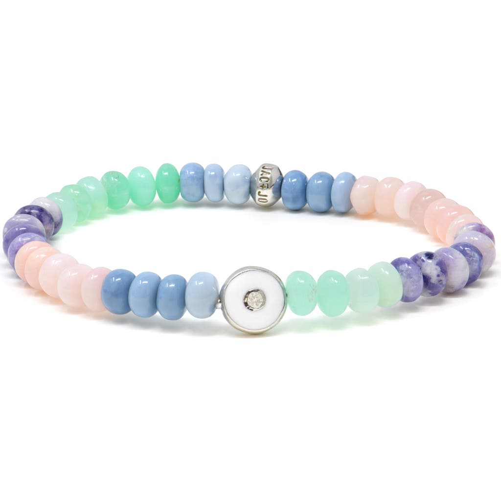 Shop Anzie Jac + Jo Soul Pastel Opal Beaded Stretch Bracelet
