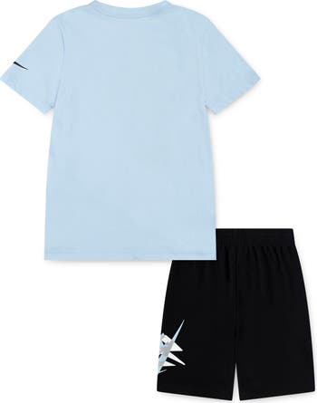 Kids' Iconic Duo Crew Tee & Shorts Set