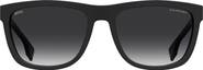 BOSS 58mm Polarized Square Sunglasses